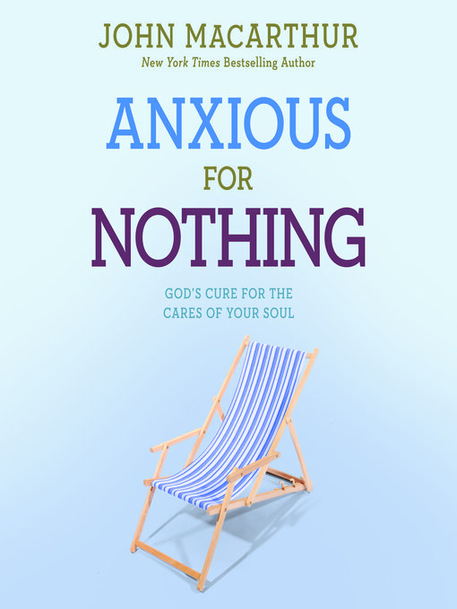 Cover image for Anxious for Nothing